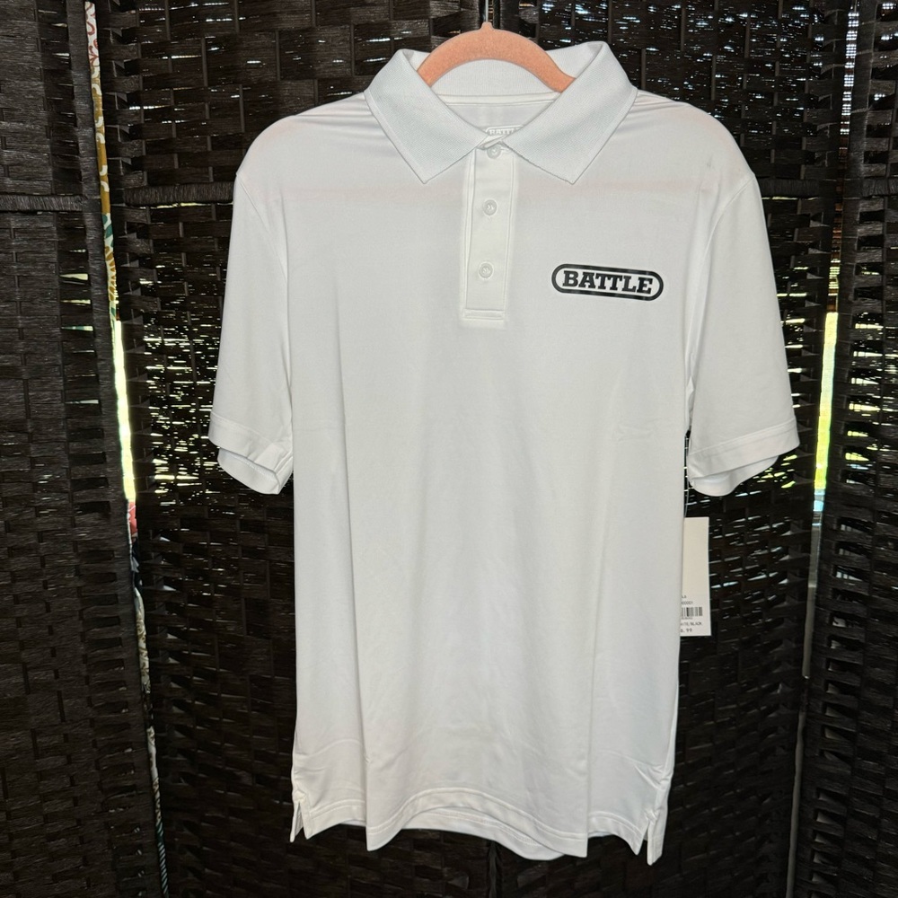 Battle Sports Light Polo Size Small NWT